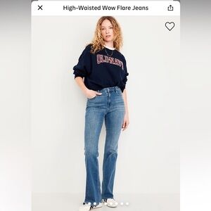 Old Navy Women's Flare Jeans in Blue